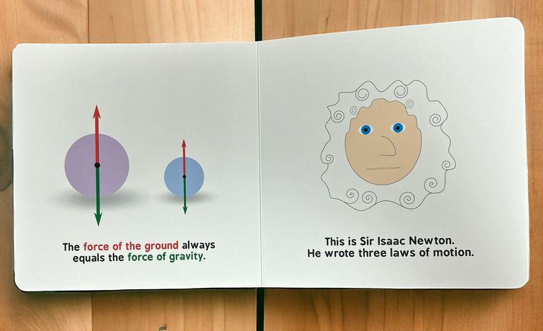 Newtonian Physics for Babies : Baby University Board Book - Little Gift Nook