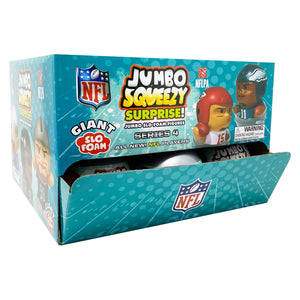 Jumbo Squeezy Surprise NFL series 4 Slo Rise Mystery Ball 2025 - Little Gift Nook