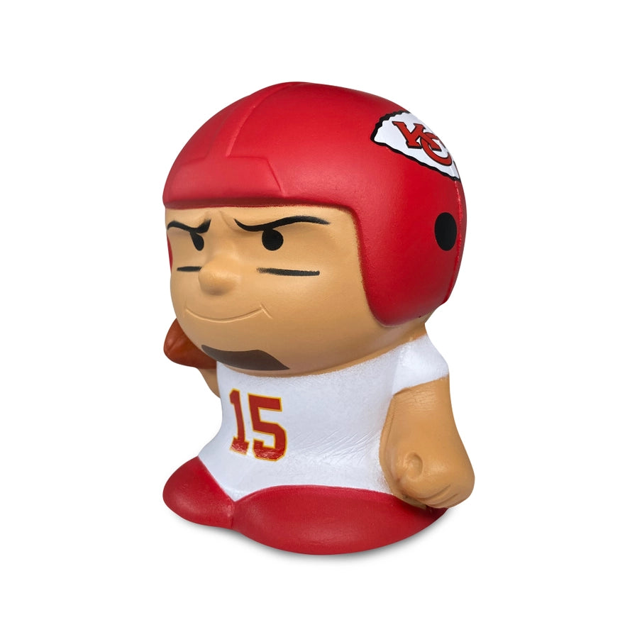 NFL Jumbo Squeezy 2025 Surprise mystery ball player. KC Patrick Mahomes slow rise jumbo squishy is a possibility in one of these capsules. Collect all 17 plus 3 rare.  - Little Gift Nook