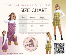 Load image into Gallery viewer, Yellow Plaid Mini Dress &amp; Top Set - Little Gift Nook