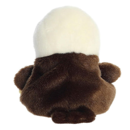 Back view of 5" Aurora Adorable Palm Pals Murphy Bald Eagle Stuffed Animal - Pocket-Sized Play Plush - Little Gift Nook