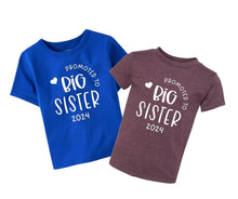 Load image into Gallery viewer, Promoted to Big Sister Tshirt - Little Gift Nook