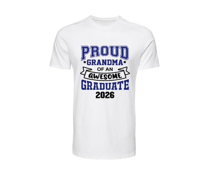Proud Family of a 2026 Graduation T-Shirt – Mom, Dad, Aunt, Sister - Little Gift Nook