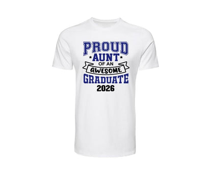 Proud Family of a 2026 Graduation T-Shirt – Mom, Dad, Aunt, Sister - Little Gift Nook