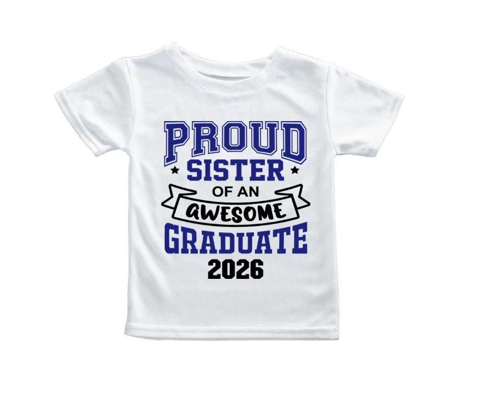 Proud Family of a 2026 Graduation T-Shirt – Mom, Dad, Aunt, Sister - Little Gift Nook