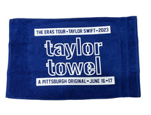 Load image into Gallery viewer, The Taylor Towel! Taylor inspired handmade keepsake - Little Gift Nook