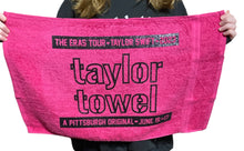 Load image into Gallery viewer, The Taylor Towel! Taylor inspired handmade keepsake - Little Gift Nook