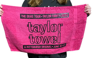 The Taylor Towel! Taylor inspired handmade keepsake - Little Gift Nook