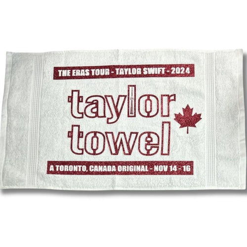 The Taylor Towel! Taylor inspired handmade keepsake - Little Gift Nook