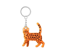 Load image into Gallery viewer, Cat Kitty Plastic Keychain