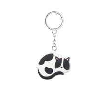 Load image into Gallery viewer, Cat Kitty Plastic Keychain