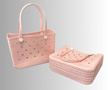 Load image into Gallery viewer, Rubber Beach Bag in Pink!