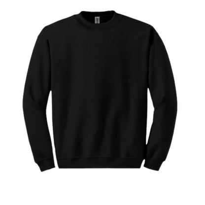 Black Adult unisex crewneck sweatshirt - blank - custom shirts - Little Gift Nook