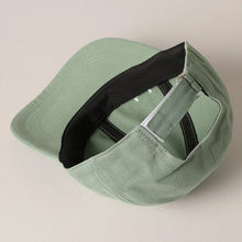 Load image into Gallery viewer, Kids &quot;Mini&quot; Embroidered Letters Green Baseball Cap