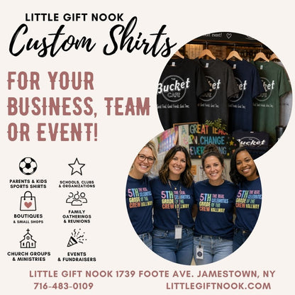 Custom Shirts for Businesses, Schools & Events