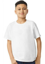 Load image into Gallery viewer, Gildan Youth Heavy Cotton White Tshirt - Little Gift Nook