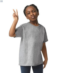 Gildan Youth Heavy CottonT Sport Gray TShirt - Little Gift Nook