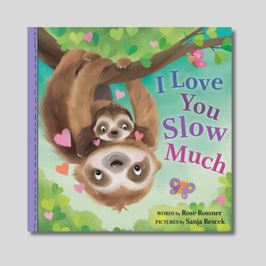 I love you slow much children's book with sloths on cover. Little Gift Nook