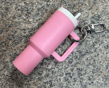 Load image into Gallery viewer, Mini Stanley inspired Tumbler Keychain