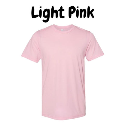 Bella Canvas pink unisex custom tshirt - Little Gift Nook