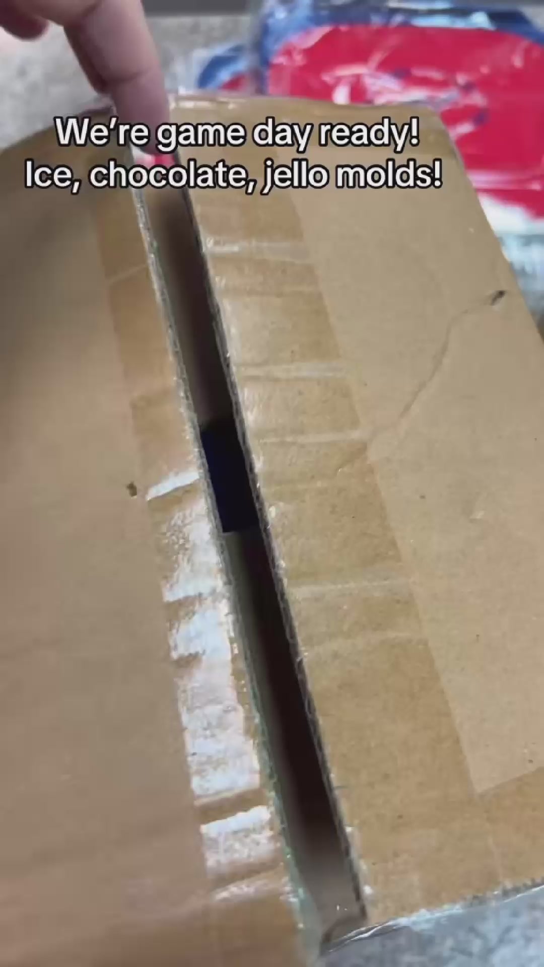 Video of Buffalo Bills Silicone food mold trays for ice, jello, chocolate, etc. Unboxing video at the Little Gift Nook Jamestown, NY 