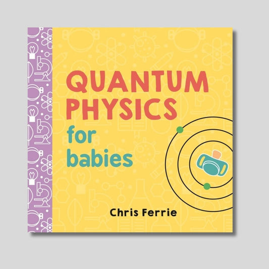 Quantum Physics for babies board book early stem books. Little Gift Nook