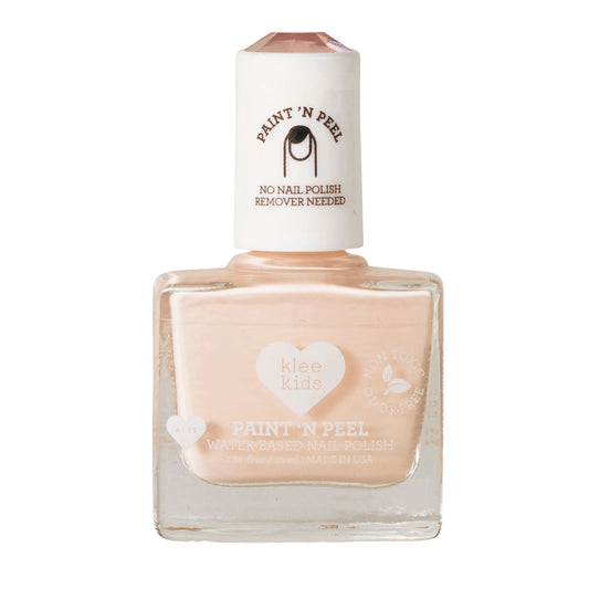 Klee Naturals Peel-Off Nail Polish – Sacramento Pink - light pink - non toxic - Made in USA! - Little Gift Nook