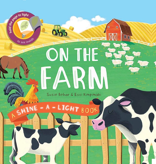 Shine-A-Light: On the Farm Book - interactive flashlight book - Little Gift Nook