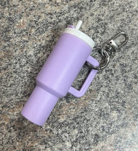 Load image into Gallery viewer, Mini Stanley inspired Tumbler Keychain