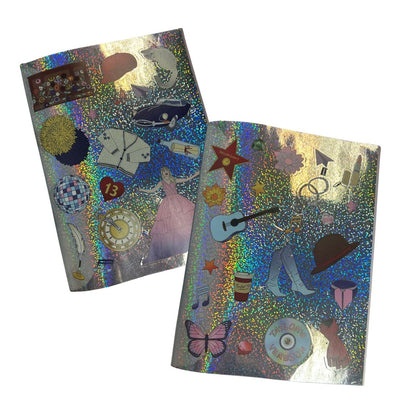 Taylor Swift Color book with sticker pages on white background.