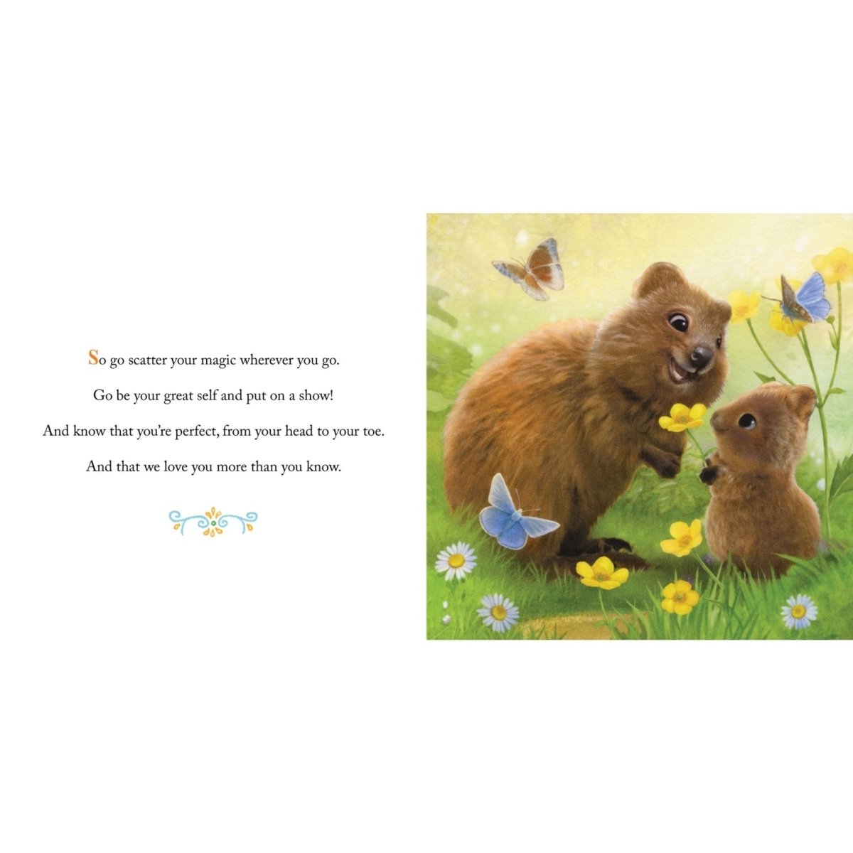 Why We Need Granddaughters Book. Hard Cover book.  How Granddaughters are special. Animals and their granddaughters on each page.  - Little Gift Nook. 
