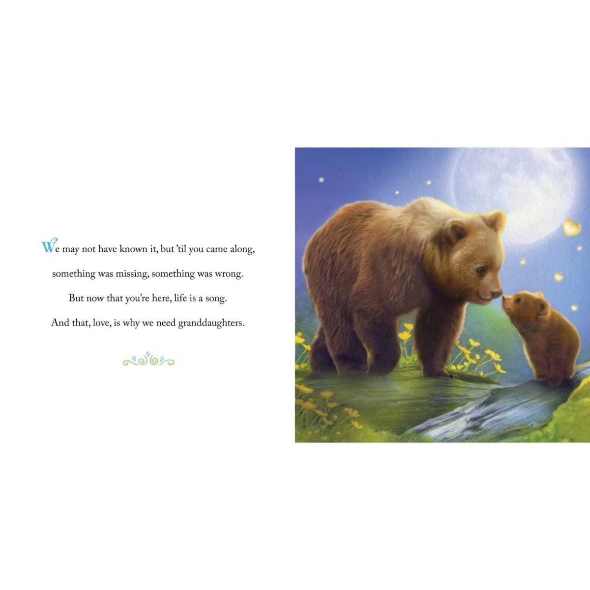 Why We Need Granddaughters Book. 16 Page Hard Cover Book. All the ways granddaughters have brought joy and happiness.  - Little Gift Nook. 