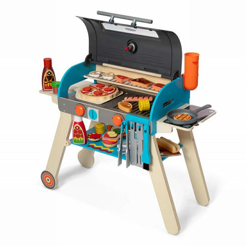 Melissa & Doug Wooden Pretend Play Grill & Pizza Oven.