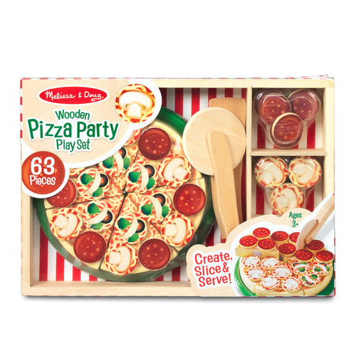 Melissa & Doug Pizza Party Play Set - Little Gift Nook