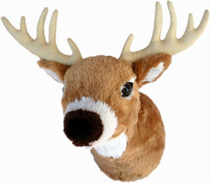 Whitetail plush deer buck wall mount for baby wall decor. Baby gift. #PlushDeerBuckMount #BabyWallDecor #NurseryWallDecor #DeerWallMount #AnimalWallDecor #BabyNurseryDecor #PlushAnimalMount #SoftWallDecor #CuteDeerWallMount #KidsRoomDecor #BabyRoomDecorations #StuffedAnimalWallMount #WoodlandNurseryDecor #AdorableDeerWallDecor #GenderNeutralNurseryDecor