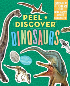 Peel & Discover Dinosaurs ~ Sticker Activity Book - Little Gift Nook