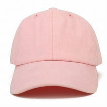 Load image into Gallery viewer, Baby Pink Cotton Baseball Cap