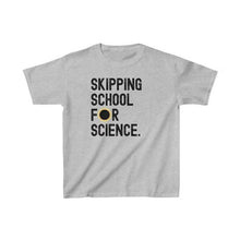 Load image into Gallery viewer, Kids Eclipse Skipping School for Science Tshirts