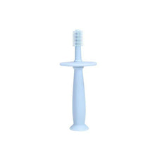 Load image into Gallery viewer, The Teething Egg ToothieBrush Baby &amp; Toddler Toothbrush Blue