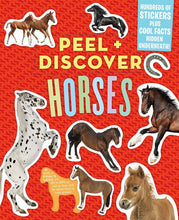 Load image into Gallery viewer, Peel &amp; Discover Horses ~ Sticker Activity Book - Little Gift Nook