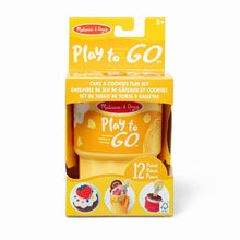 Load image into Gallery viewer, Melissa &amp; Doug Play to Go Cake &amp; Cookies Play Set.