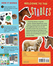 Load image into Gallery viewer, Peel &amp; Discover Horses ~ Sticker Activity Book - Little Gift Nook