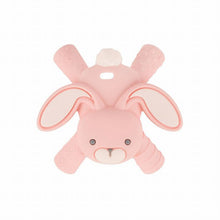 Load image into Gallery viewer, Itzy Ritzy Teether Pink Bunny Baby Molar Teether NEW