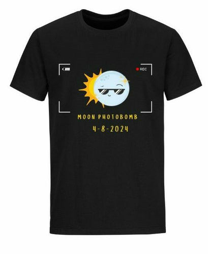 Moon Photobomb Eclipse Tshirts Kids