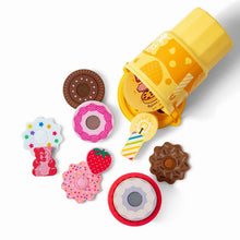 Load image into Gallery viewer, Melissa &amp; Doug Play to Go Cake &amp; Cookies Play Set.