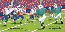 Load image into Gallery viewer, Goodnight Bills Baby Board Book on the field info.