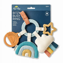 Load image into Gallery viewer, Itzy Ritzy Bitzy Busy Ring Teething Activity Cloud Toy NEW