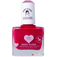 Load image into Gallery viewer, Klee Naturals Peel off Nail Polish in Denver Royal Fuchsia Made in USA!
