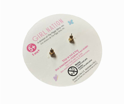 Ballerina Kitty Lead Free Pierced Earrings
