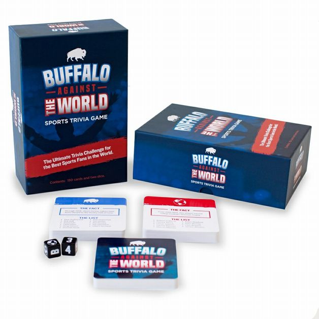 Buffalo Against the World Sports Trivia Game Bills Fan Game & Gift - Little Gift Nook